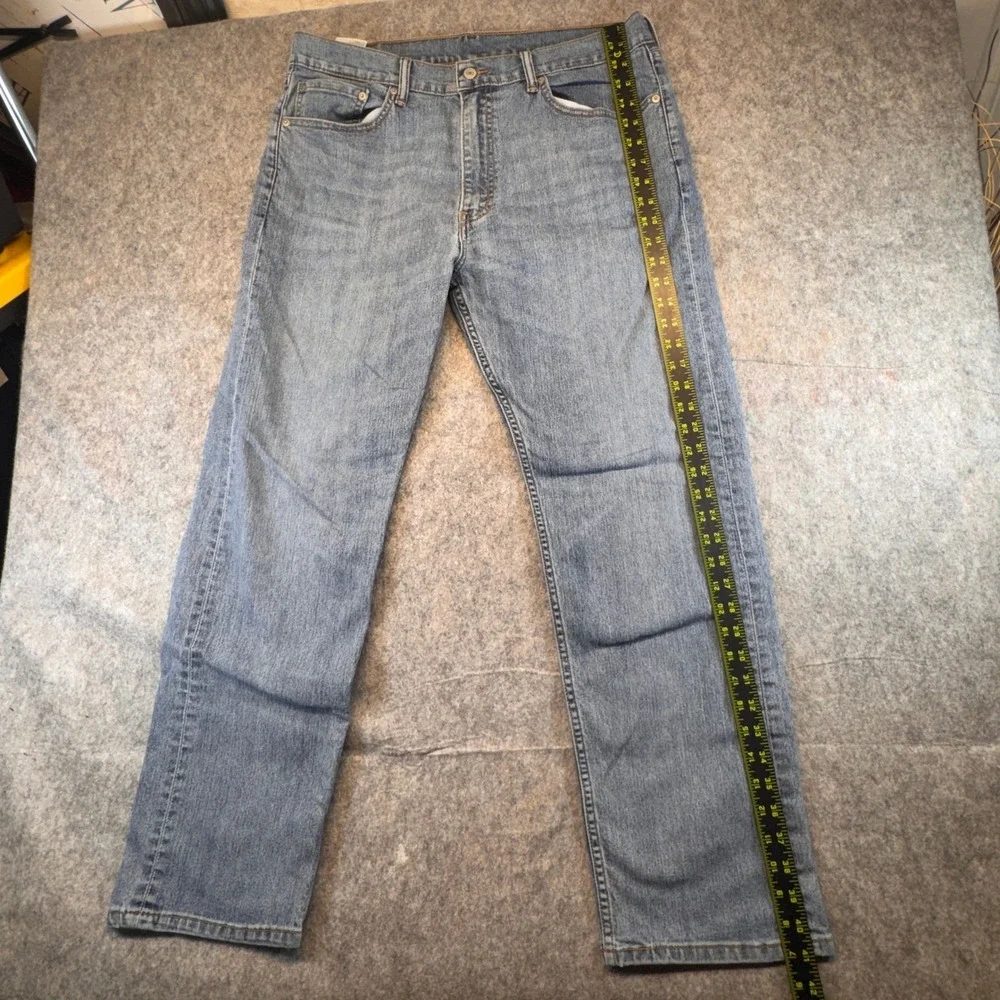 Levi Strauss 505 Mens Jeans W36 L32‎ Straight Fit Blue Denim Pants